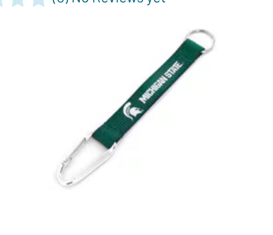 Michigan State Spartans Carabiner Lanyard