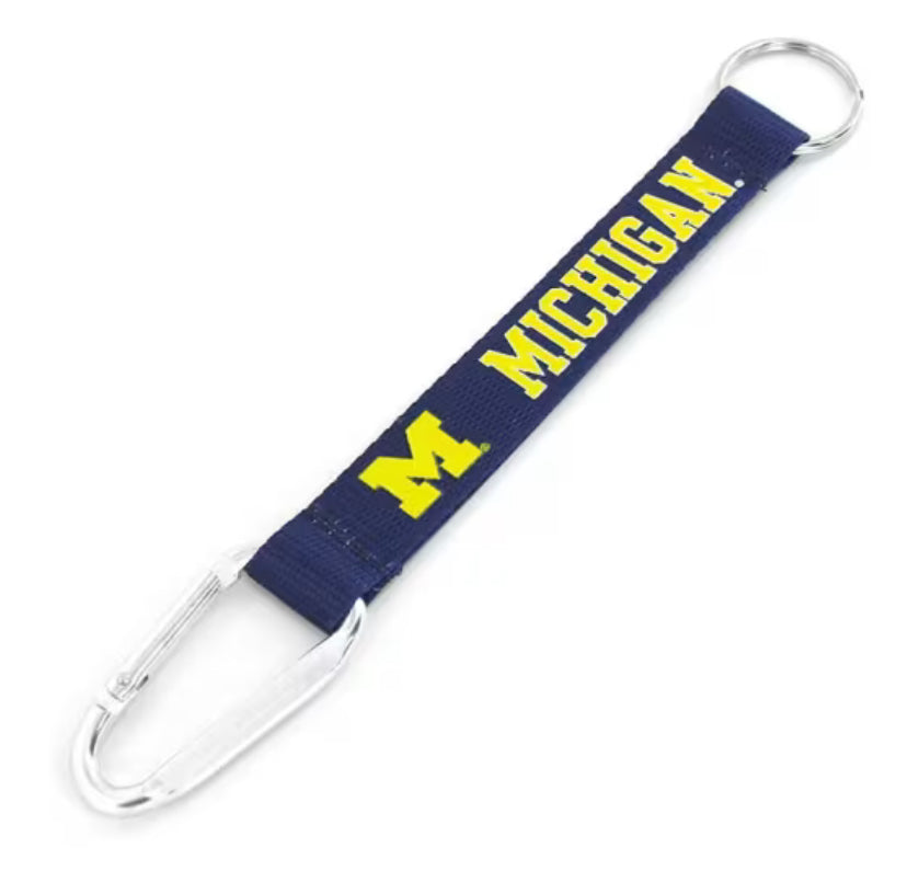 Michigan Wolverines Carabiner Lanyard