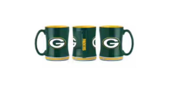 Green Bay Packers Relief Coffee Mug