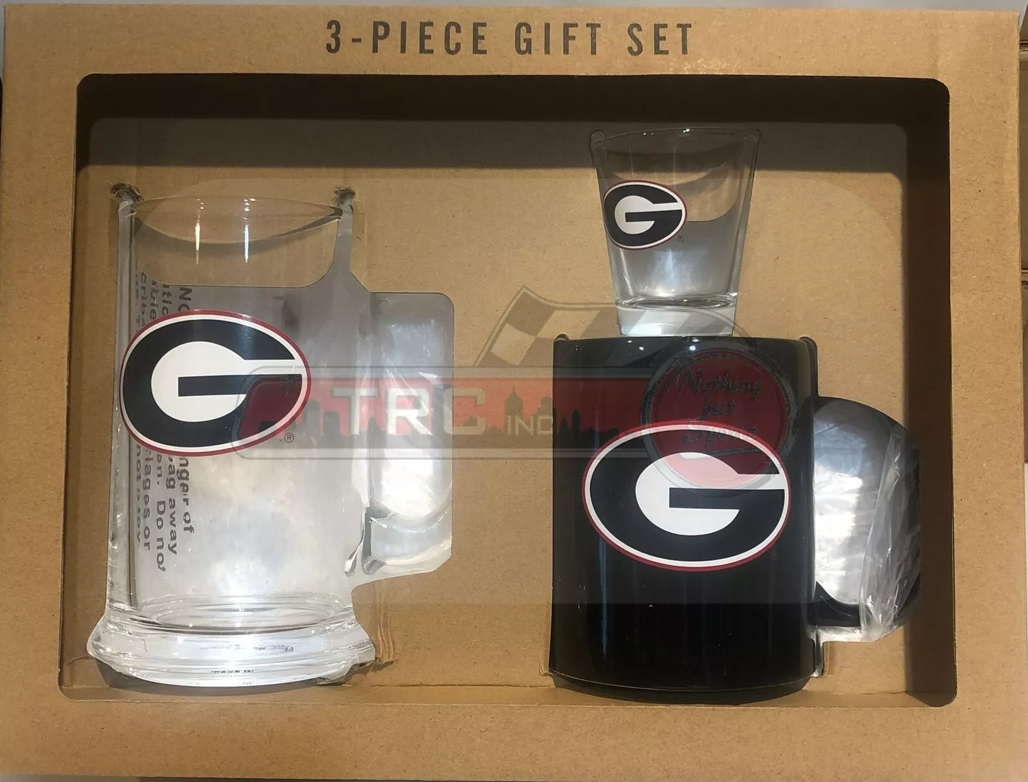 Georgia Bulldogs 3-pc Drinkware Gift set
