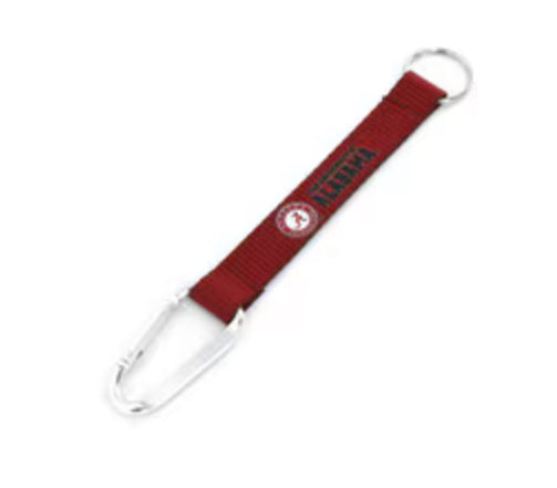 Alabama Crimson Tide Carabiner Lanyard