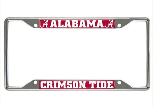 Alabama Crimson Tide License Plate Frame