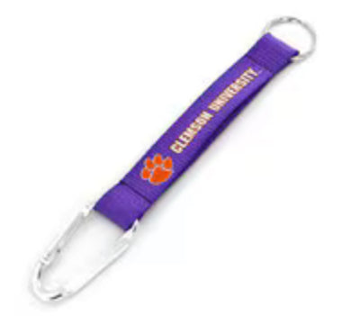 Clemson Tigers Carabiner Lanyard