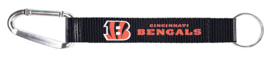 Cincinnati Bengals Carabiner Lanyard Keychain